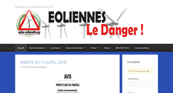 Desktop Screenshot of eolien-cathare09.org